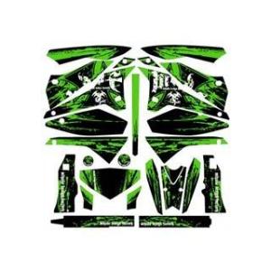 【メーカー直送】エムディーエフ KLX250 KLX250（08-） グラフィックキット ブラッディ...
