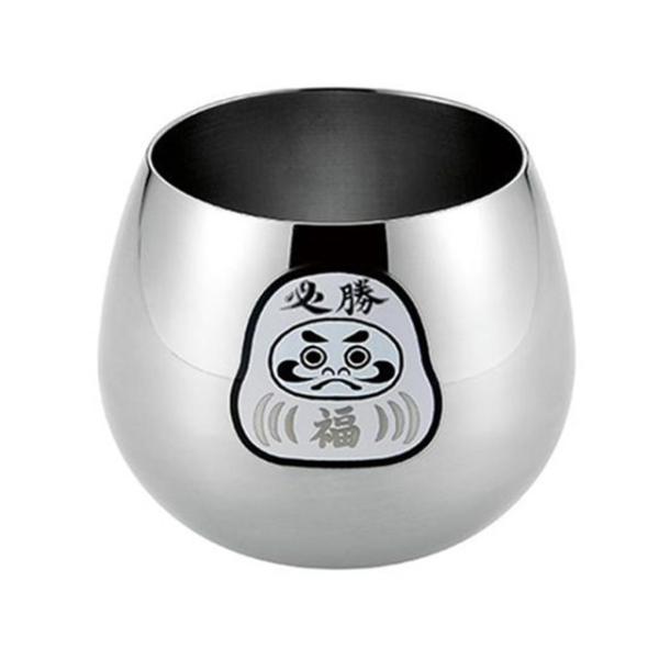 ヨコヤマ EJKS-601 燕熟の技 感温スイングタンブラー390ml 1PC 福だるま YOKOY...