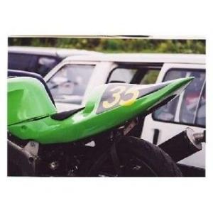 KDCサービス ZXR400 シートカウル RRタイプ 黒ゲル KDC SERVICE