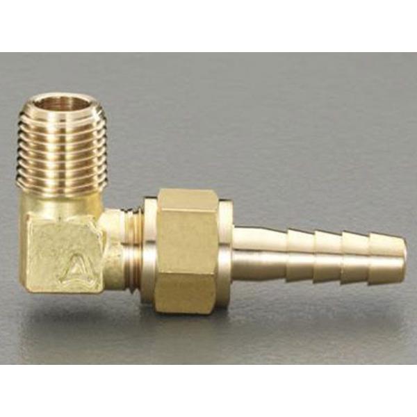 エスコ R1/2”×φ16.0mm 雄ねじステム（L型） ESCO