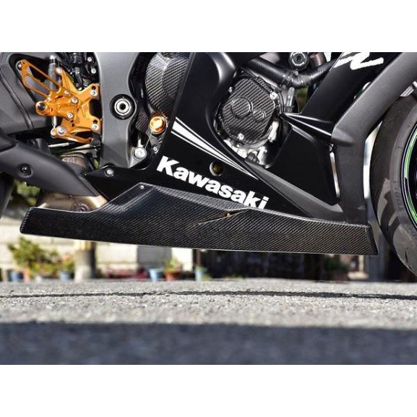 才谷屋ファクトリー ZX-10R アンダーカウル（白ゲル） Saitaniya Factory