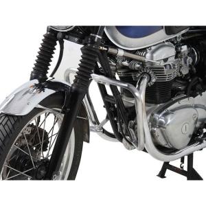 正規品／ヘプコ＆ベッカー W650 W800 エンジンガード（クローム） HEPCO＆BECKER バイク｜motoride