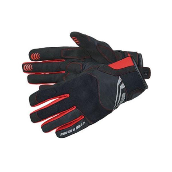 ラフ＆ロード RR8911 ラフプロテクションレイングローブ カラー レッド サイズ L メーカー在...