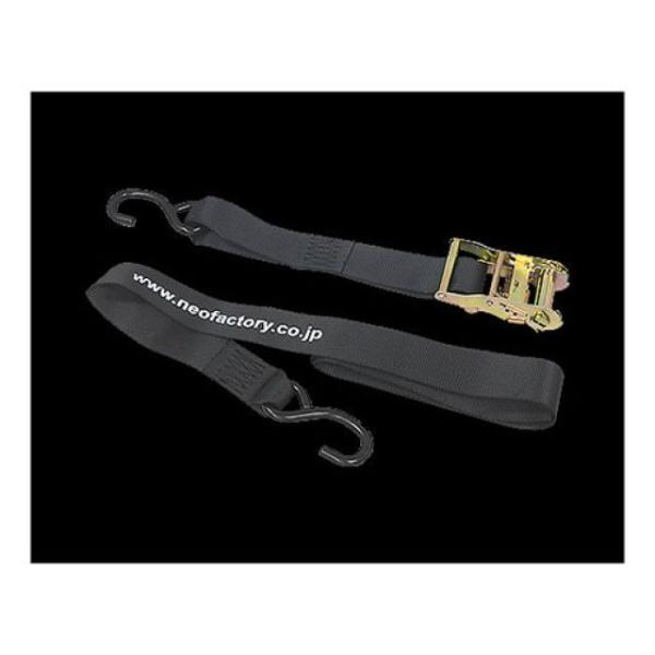 ネオファクトリー ハーレー タイダウン ラチェットバックル付き 900kg メーカー在庫あり Neo...