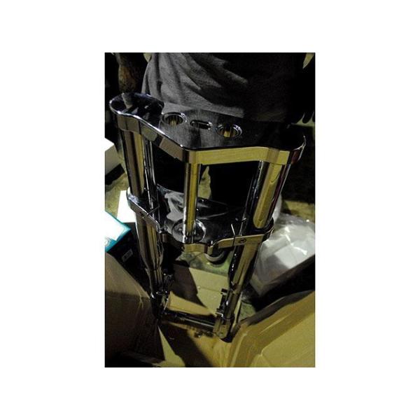 部品屋K&amp;W ハーレー用 倒立フォーク 仕様 5°レイク K&amp;W