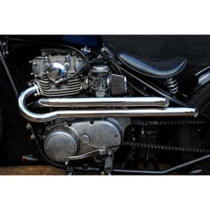 モーターステージ MOTOR STAGE W650/W400 エキゾーストパイプ エキパイ
