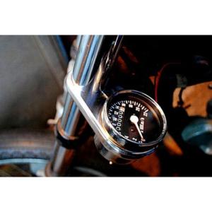 正規品／部品屋K&W 250TR メータークランプKIT 内容：メーター単品 クランプサイズ：- K&W バイク｜motoride
