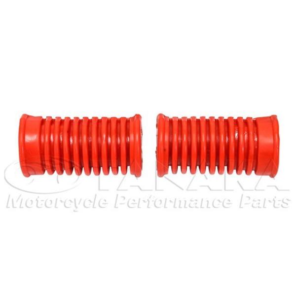 田中商会 モンキー、ゴリラ、ダックス、シャリィ ステップ用ラバー カラー レッド Sea Tac