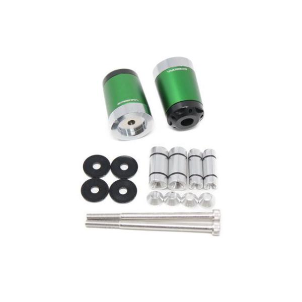 SPEEDRA ヘビーウェイトハンドルバーエンドスライダー ロングタイプ カラー マットグリーン メ...