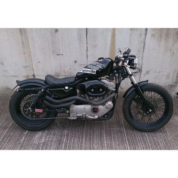 ミスミエンジニアリング ハーレー ヘッドライトバイザーステー オフセット 80mm MISUMI E...