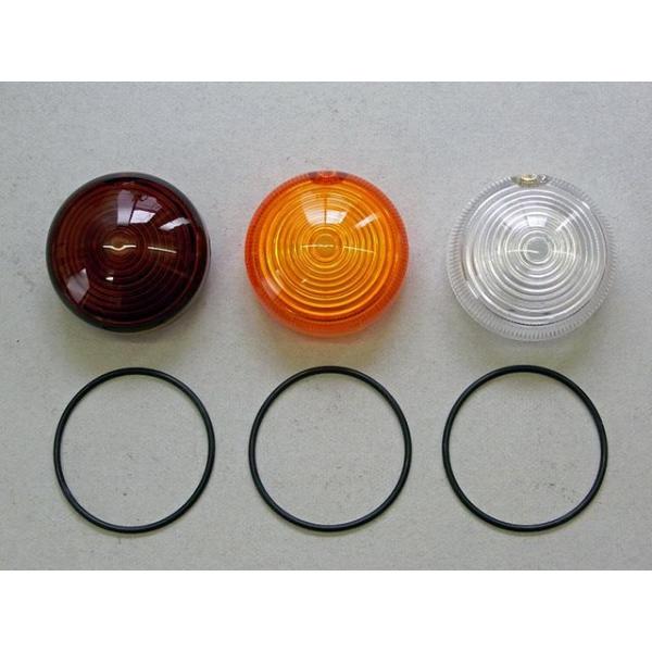 ミスミエンジニアリング ハーレー ビレットウインカーレンズ（Oリング付） レンズカラー クリア MI...