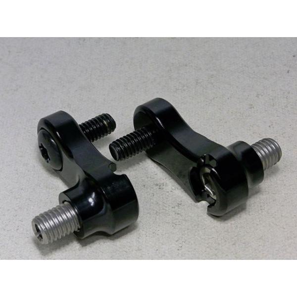 ミスミエンジニアリング FLHX FLHX用 フロントウインカーステー 配線中通しタイプ カラー ブ...