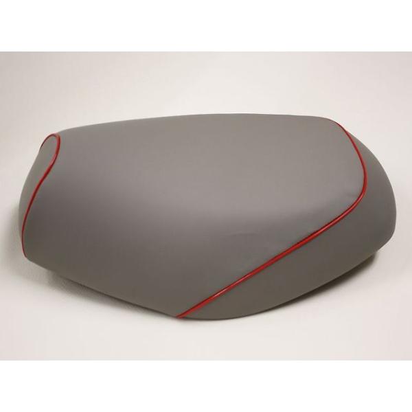 グロンドマン ジョグ-C ジョグC（JOG・YV50Z・5EM・5BM） 国産シートカバー グレー ...