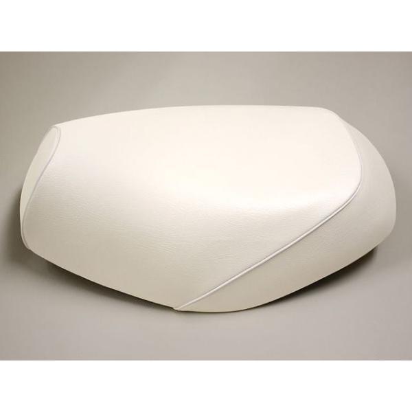 グロンドマン ジョグ-C ジョグC（JOG・YV50Z・5EM・5BM） 国産シートカバー 白 タイ...