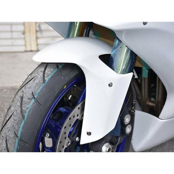 才谷屋ファクトリー YZF-R6 フロントフェンダー 仕様 白ゲル Saitaniya Factor...
