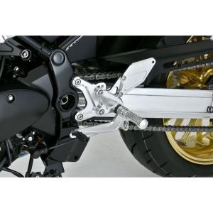 正規品／オーバーレーシング Z900RS バックステップ 4ポジション（シルバー） OVER RACING バイク｜motoride