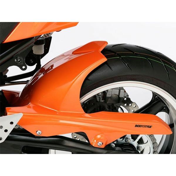 ボディースタイル Z1000 リアハガー KAWASAKI Z1000 2007 オレンジ BODY...