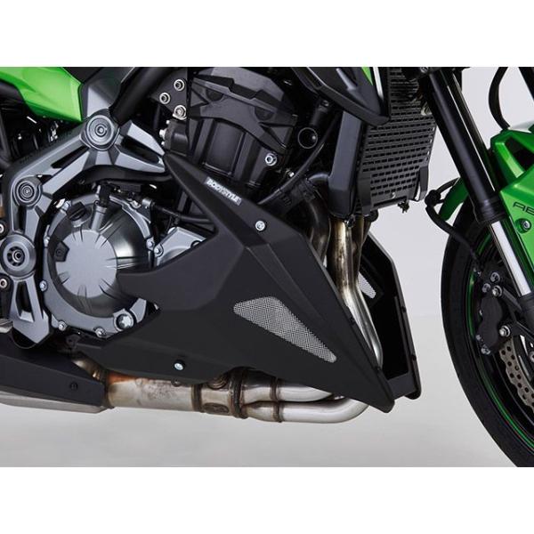 ボディースタイル Z900 ベリーパン KAWASAKI Z900 2017-2018 マットブラッ...