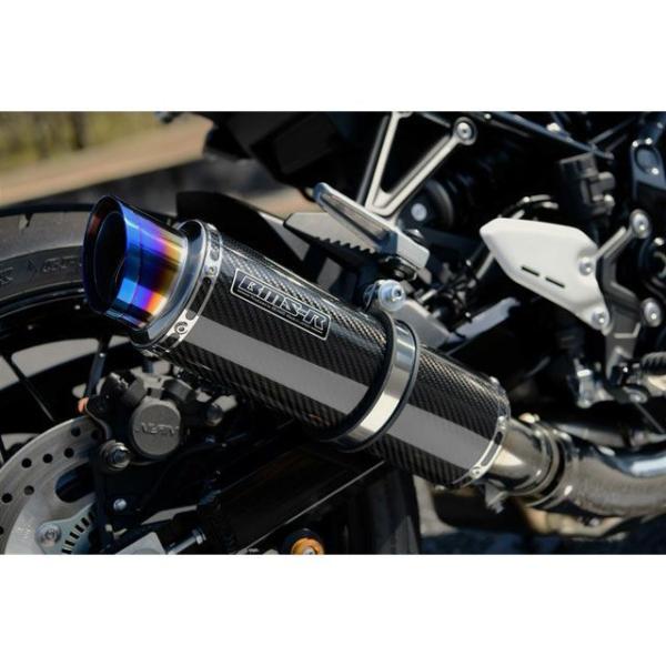 BMS Z900RS R-EVO2 スリップオンマフラー カーボン 政府認証 BMS RACING ...