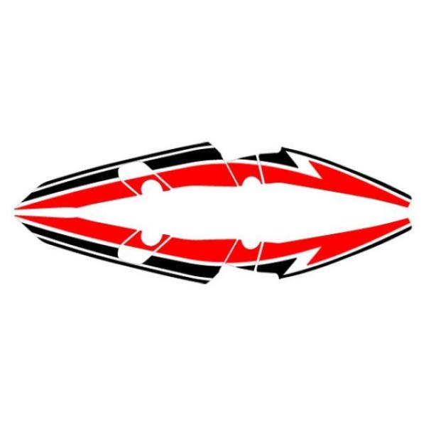 【メーカー直送】エムディーエフ XMAX XMAX グラフィックキット ストロボモデル レッドタイプ...