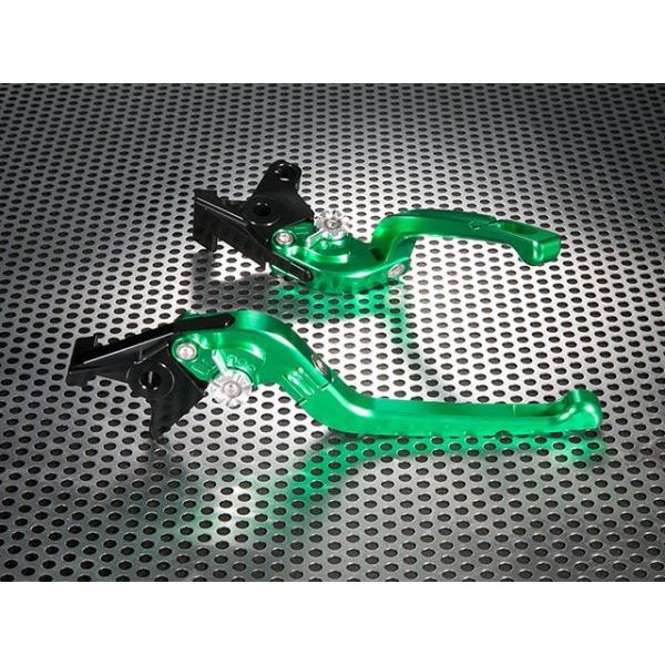 ユーカナヤ GT1000 Rタイプ 可倒式 アルミ削り出しビレットレバー（レバーカラー：グリーン） ...