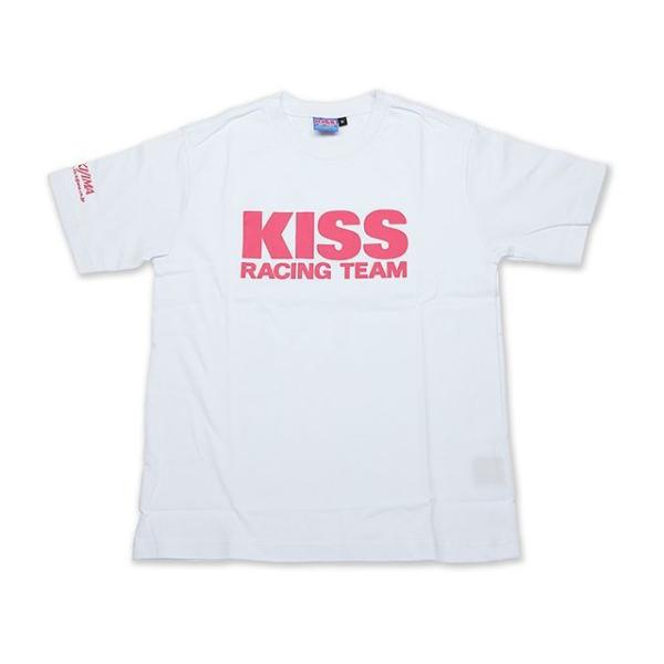 正規品／キッスレーシング KISS Racing Team Tシャツ（ホワイト） サイズ：L KIS...