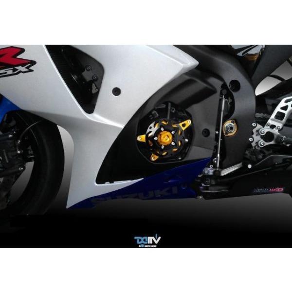 ディモーティブ GSX-R1000 エンジンプロテクター GSX-R1000 左 カラー チタン D...