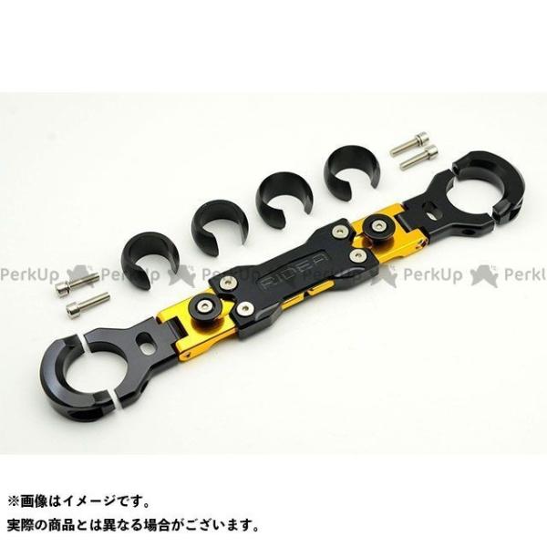 リデア 汎用 アルミ削り出しハンドルブレース（ゴールド） RIDEA