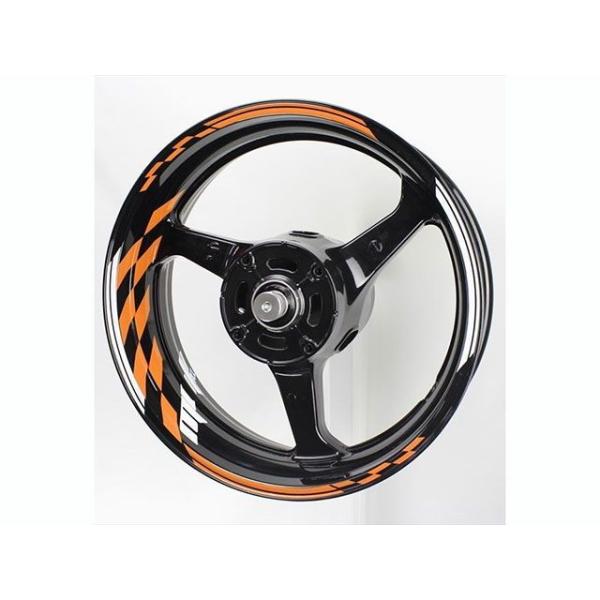 【メーカー直送】アクセル リムステッカー SP2 カラー リフレクターレッド AxxL バイク