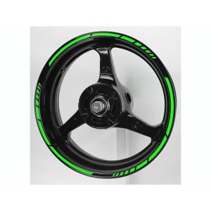 【メーカー直送】アクセル リムステッカー STD4 カラー レッド AxxL｜モトメガネ2号店