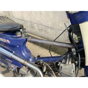 部品屋K&W カブ カブ用フィッシュテールマフラー K&W : モトメガネ2号