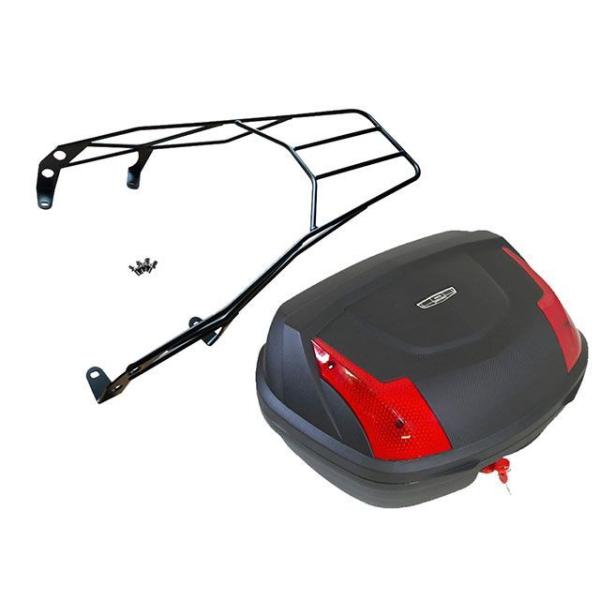 ワールドウォーク XMAX X-MAX用リアキャリア リアボックスセット 容量 48リッター WW