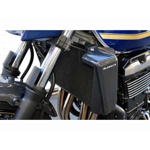 ブレスアールズ ZRX1200DAEG カーボン ラジエターカバー カラー クリア塗装品 BLESS...