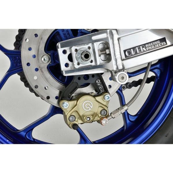 オーバーレーシング MT-25 YZF-R25 Rキャリパーサポート ブレンボ2P用（ブラック） O...