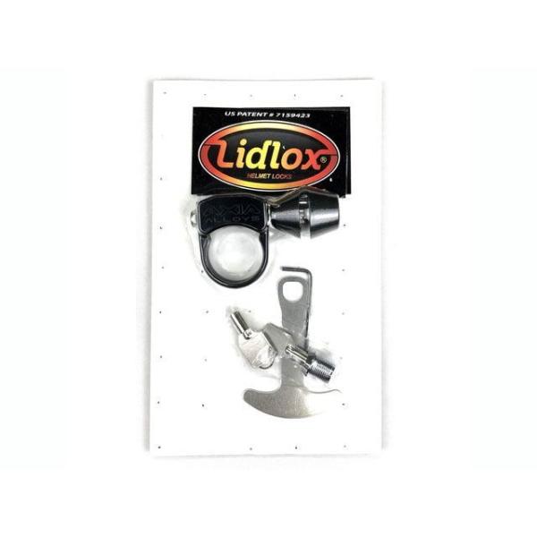 リドロック 汎用 スマートヘルメットロック リッドロックス チューブクランプ ユニバーサルヘルメット...