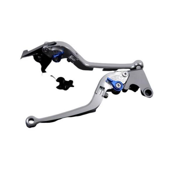 SPEEDRA アルミビレットアジャストレバーセット スタンダード可倒式（レバー本体：シルバー） ア...