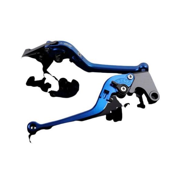 SPEEDRA アルミビレットアジャストレバーセット スタンダード可倒式（レバー本体：ブルー） アジ...