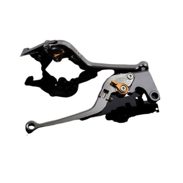 SPEEDRA アルミビレットアジャストレバーセット スタンダード可倒式（レバー本体：チタン） アジ...