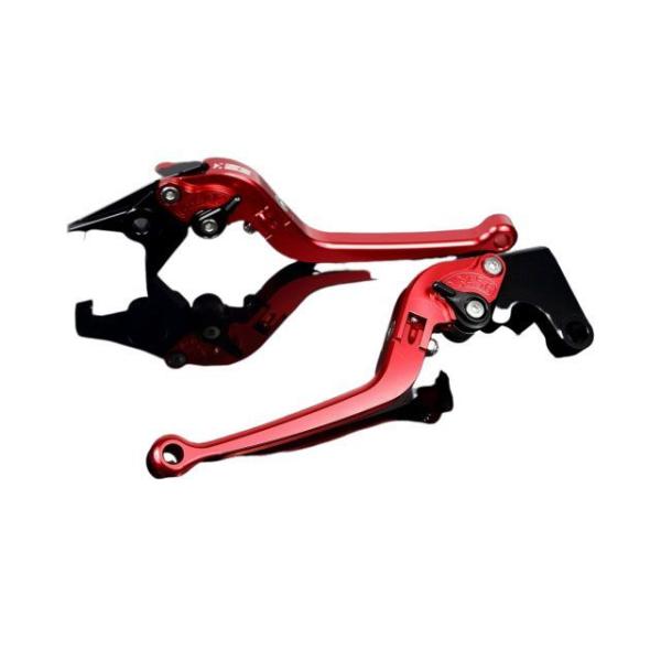 SPEEDRA アルミビレットアジャストレバーセット スタンダード可倒式（レバー本体：レッド） アジ...