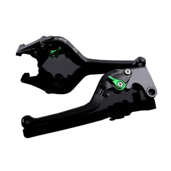 SPEEDRA アルミビレットアジャストレバーセット スタンダード可倒式（レバー本体：グリーン） ア...