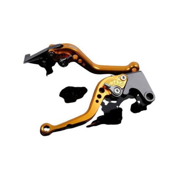 SPEEDRA アルミビレットアジャストレバーセット スタンダードショート（レバー本体：ゴールド） ...