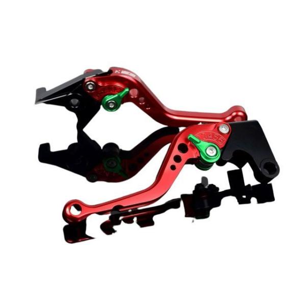 SPEEDRA アルミビレットアジャストレバーセット スタンダードショート（レバー本体：レッド） ア...