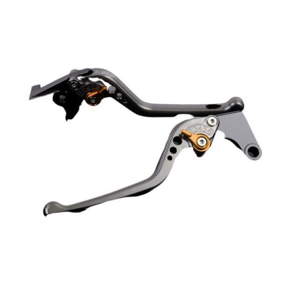 SPEEDRA アルミビレットアジャストレバーセット 3Dロング（レバー本体：チタン） アジャスター...