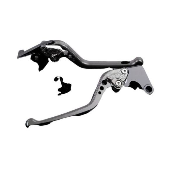 SPEEDRA アルミビレットアジャストレバーセット 3Dロング（レバー本体：チタン） アジャスター...