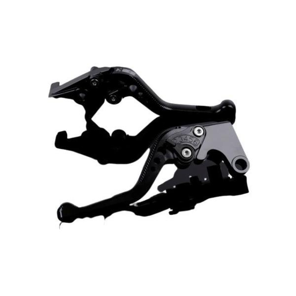 SPEEDRA アルミビレットアジャストレバーセット 3Dショート（レバー本体：ブラック） アジャス...