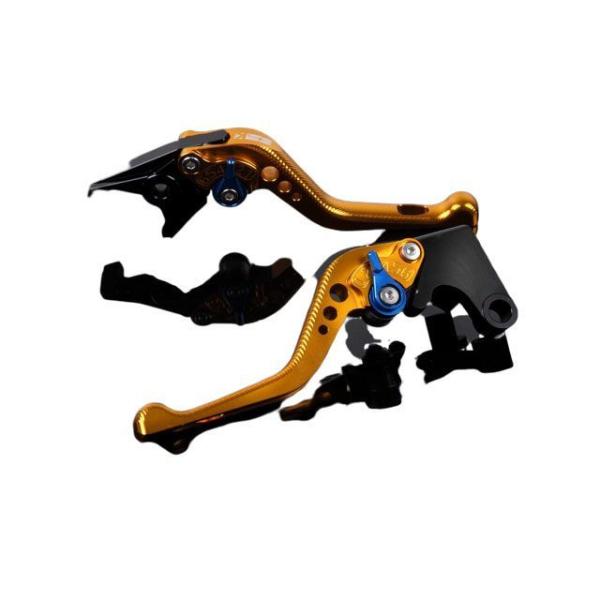 SPEEDRA アルミビレットアジャストレバーセット 3Dショート（レバー本体：ゴールド） アジャス...