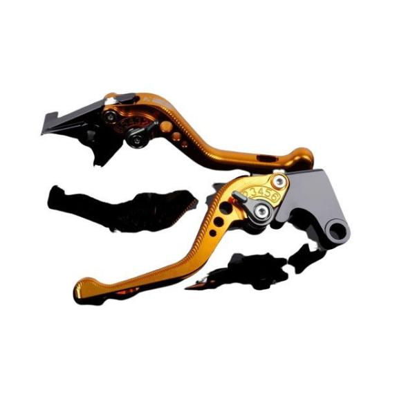 SPEEDRA アルミビレットアジャストレバーセット 3Dショート（レバー本体：ゴールド） アジャス...