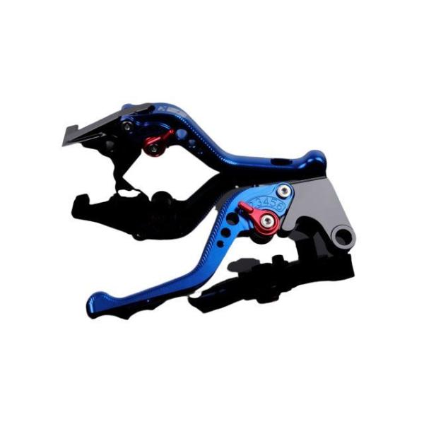 SPEEDRA アルミビレットアジャストレバーセット 3Dショート（レバー本体：ブルー） アジャスタ...