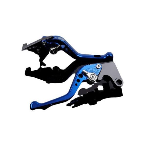 SPEEDRA アルミビレットアジャストレバーセット 3Dショート（レバー本体：ブルー） アジャスタ...