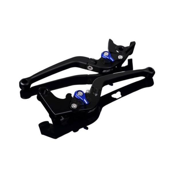 SPEEDRA アルミビレットアジャストレバーセット スタンダード可倒式（レバー本体：マットブラック...